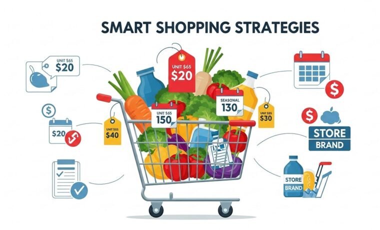 Smart Grocery Shopping Hacks to Cut Monthly Expenses